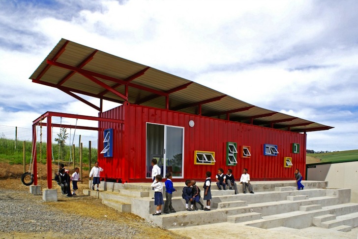 Shipping Container Classroom Tsai Design