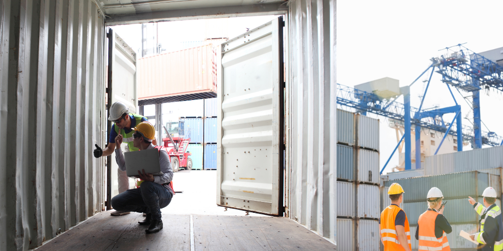 How to inspect shipping container before purchase