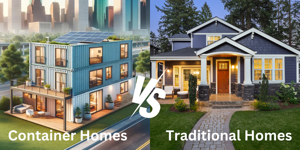Image Compare Container Homes Vs Traditional Homes