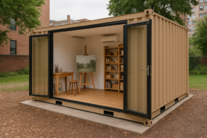 Shipping Container Art Studio 