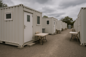 Shipping Container Emergency Shelter