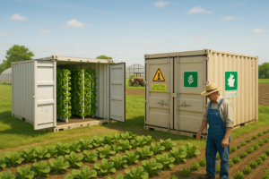 Shipping Container Agriculture and Farming